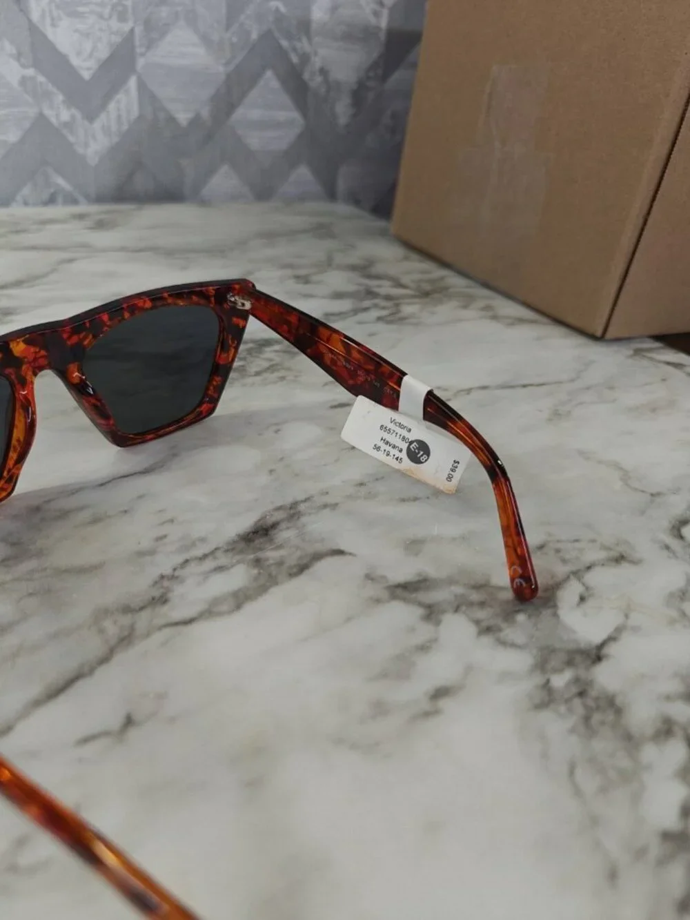 PRIVÉ REVAUX Rx’able Polarized Sunglasses, Victoria, Cat Eye, Havana, 56-19-145